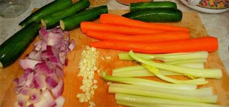Chopped Veggies Chopped Veggies