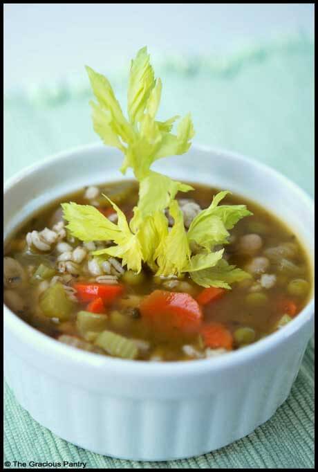 Clean Eating Beans And Barley Soup Clean Eating Beans And Barley Soup