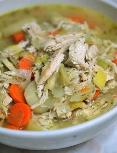 Clean Eating Chicken And Rice Soup Recipe