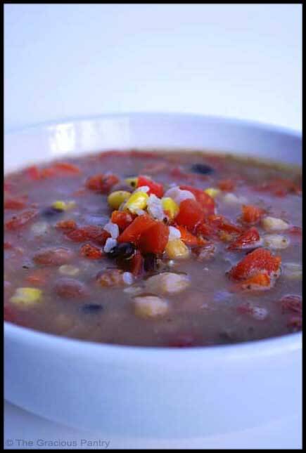Clean Eating 3 Bean Soup Clean Eating 3 Bean Soup