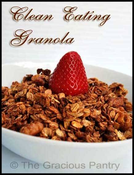 Clean Eating Granola Clean Eating Granola