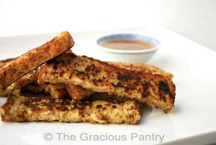 Clean Eating French Toast Strips
