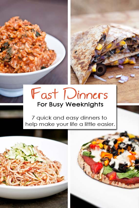 7 Clean Eating Fast And Easy Dinners For Busy Weeknights
