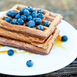 The Gracious Pantry Original Home-Style, Clean Eating Waffles Recipe