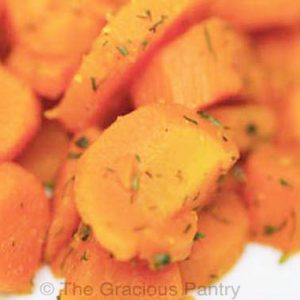 Clean Eating Caramelized Dill Carrots Recipe