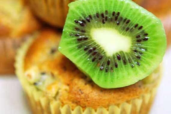 Kiwi Muffins Recipe | The Gracious Pantry