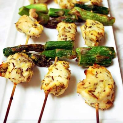 Clean Eating Chicken Kebobs Recipe