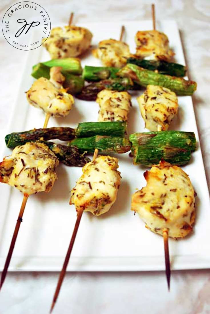 Chicken Vegetable Kabobs Recipe