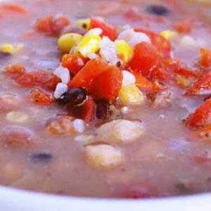Clean Eating Three Bean Soup