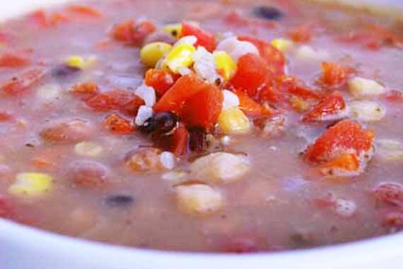 Three Bean Soup Recipe