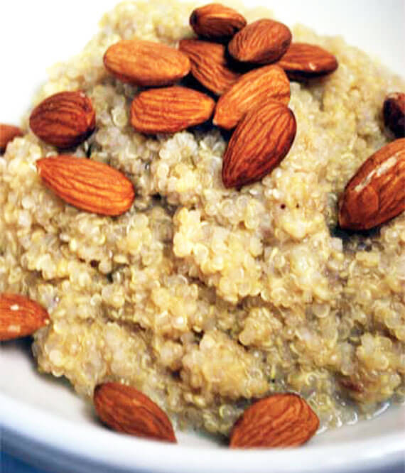 Clean Eating Banana Almond Quinoa