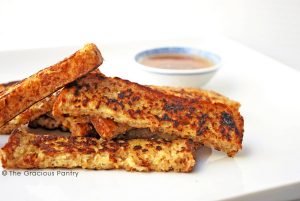 Clean Eating French Toast Strips Recipe