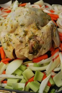 Clean Eating Whole Roasted Chicken