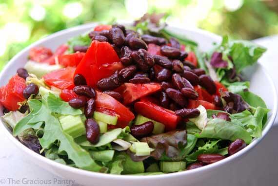 Clean Eating Garden Salad