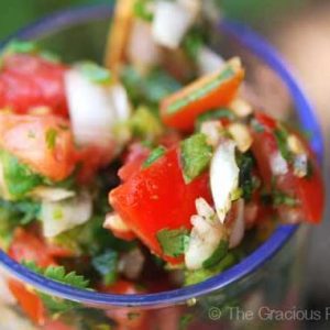 Clean Eating Cilantro Salsa