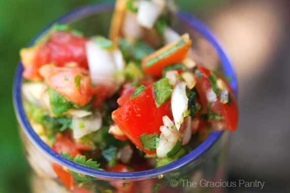 Cilantro Salsa Recipe (Pico De Gallo)