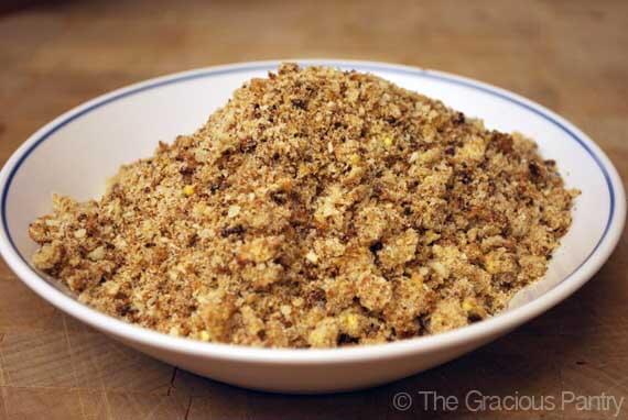 Whole Wheat Bread Crumbs Recipe