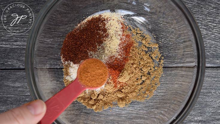 The optional teaspoon of cayenne to make this taco seasoning spicey.