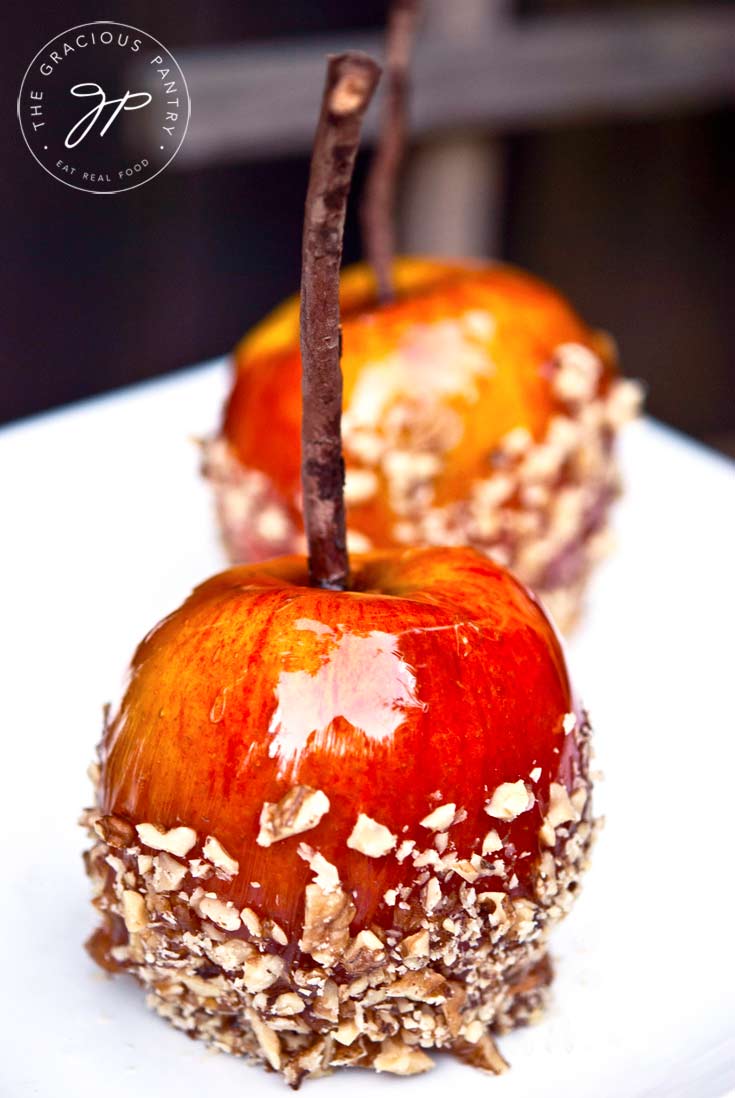 Clean Eating Candied Apples Recipe