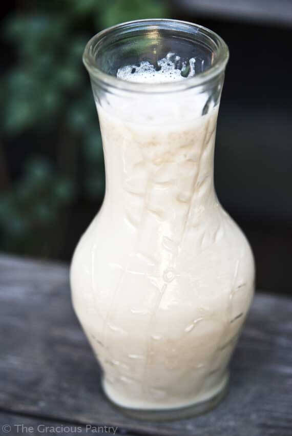 Homemade Soy Milk ~ Creamer - Happy Belly Foodie