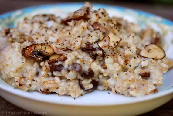 Savory Oatmeal Recipe