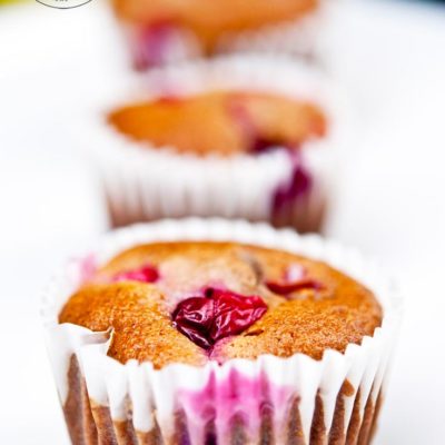Clean Eating Cranberry Muffins Recipe