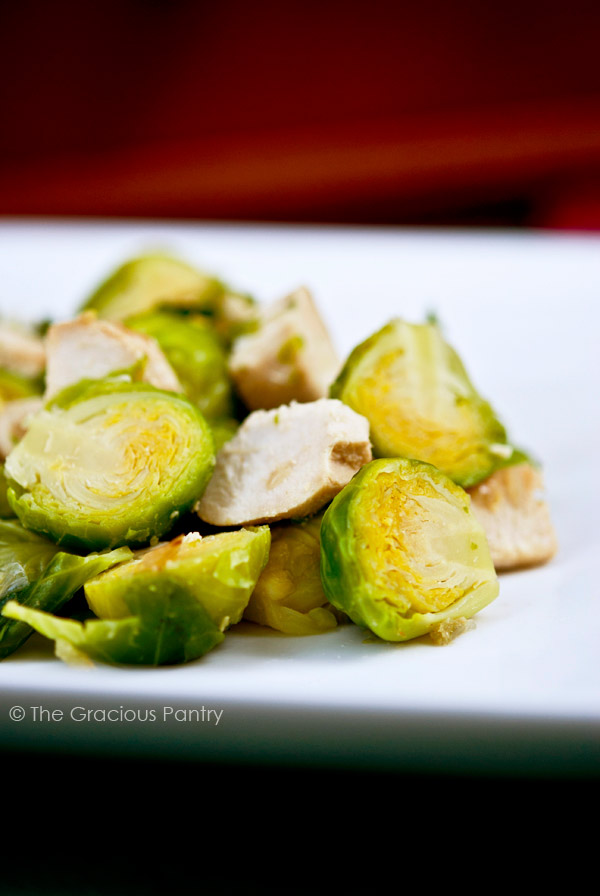 Clean Eating Chicken And Brussels Sprouts Recipe