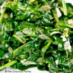 Clean Eating Garlic Spinach Recipe