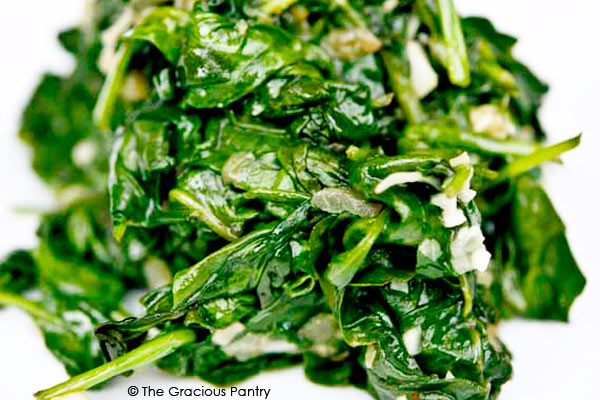 Garlic Spinach Recipe