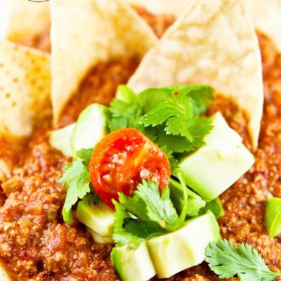 Clean Eating Chili Nachos Recipe