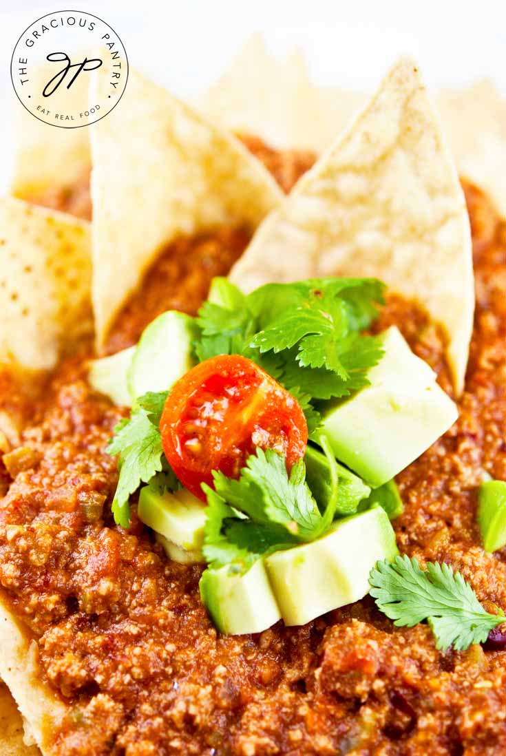 Clean Eating Chili Nachos Recipe