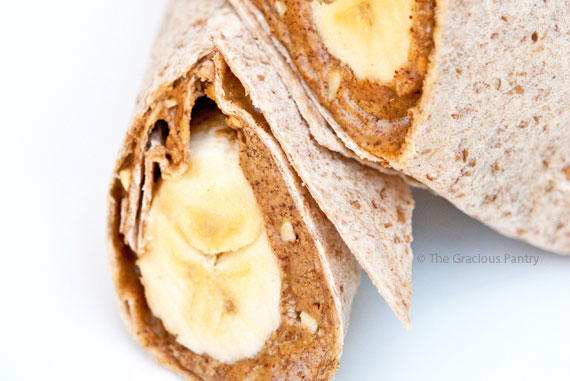 Clean Eating Banana Wrap Recipe