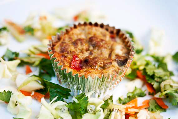 Clean Eating Southwest Breakfast Muffins Recipe