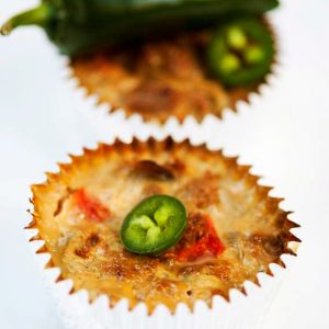 Clean Eating Southwest Breakfast Muffins Recipe