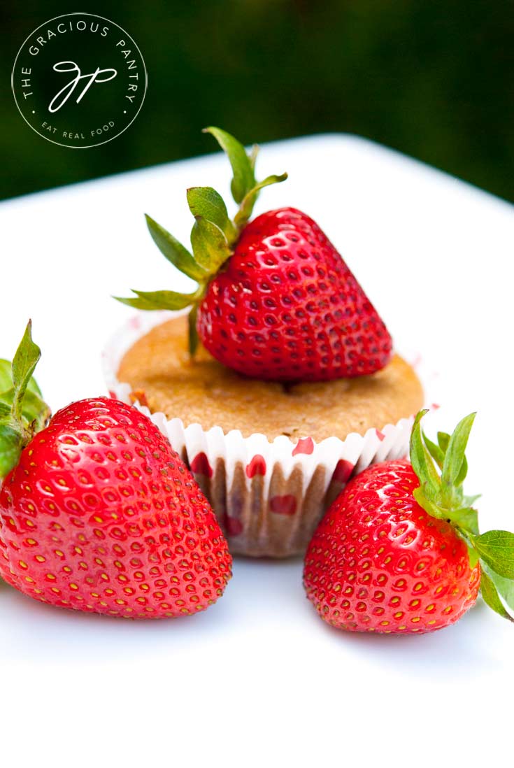 Healthy Strawberry Muffins Recipe