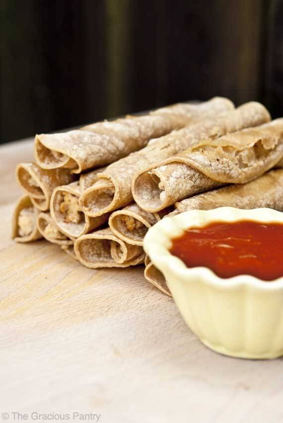 Clean Eating Taquitos Recipe