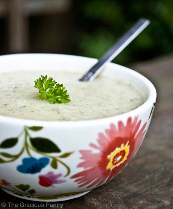 Clean Eating Cauliflower Soup Recipe