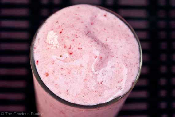 Clean Eating Strawberry Banana Ice Cream Recipe