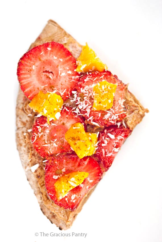 Clean Eating Quick & Easy Fruit Pizza Recipe