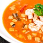 Clean Eating Thai Shrimp And Chickpea Soup Recipe