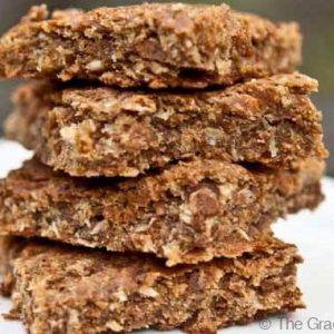 Clean Eating Coconut Lime Oat Bars