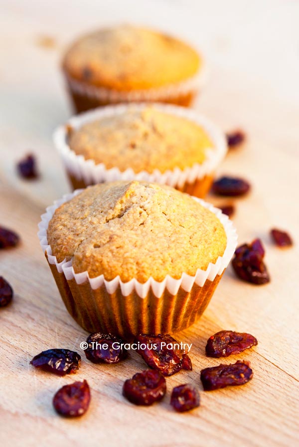 Cranberry Oat Bran Muffins Recipe