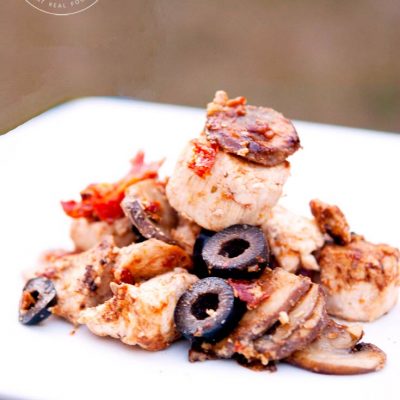 Clean Eating Sun Dried Tomato and Olive Chicken Recipe