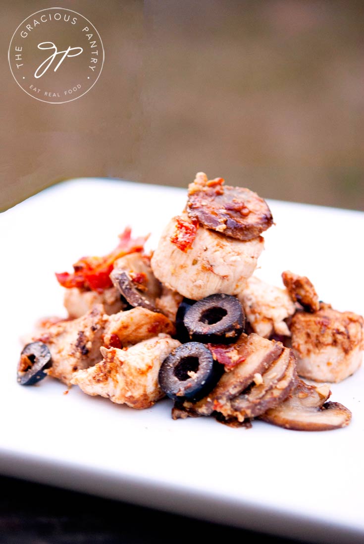 Sun Dried Tomato and Olive Chicken Recipe