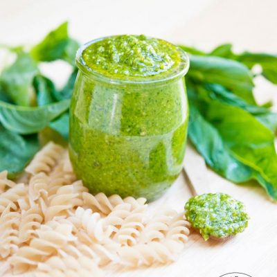 Clean Eating Traditional Pesto Sauce Recipe