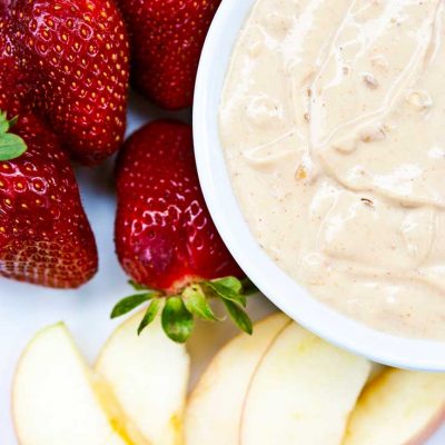 Clean Eating Peanut Butter Fruit Dip Recipe