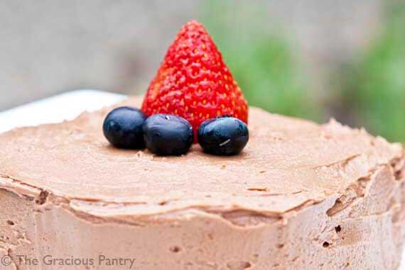 Clean Eating Chocolate Nut Butter Frosting