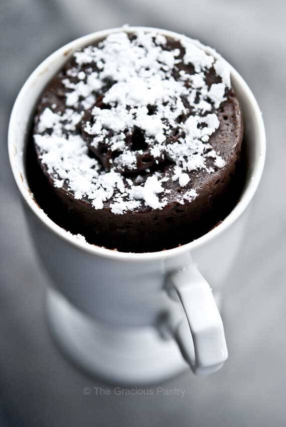 Clean Eating Chocolate Mug Cake Recipe