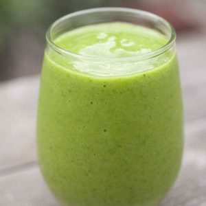 Clean Eating Green Tea Mango Smoothie