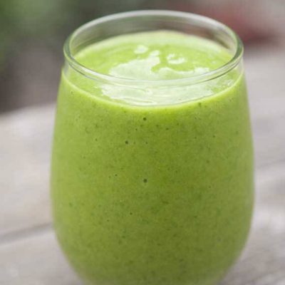 Green Tea Mango Smoothie Recipe | The Gracious Pantry